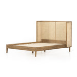 Antonia Cane Bed - Toasted Parawood