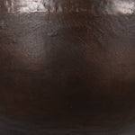 Basil Outdoor Round Coffee Table Antique Rust Detail