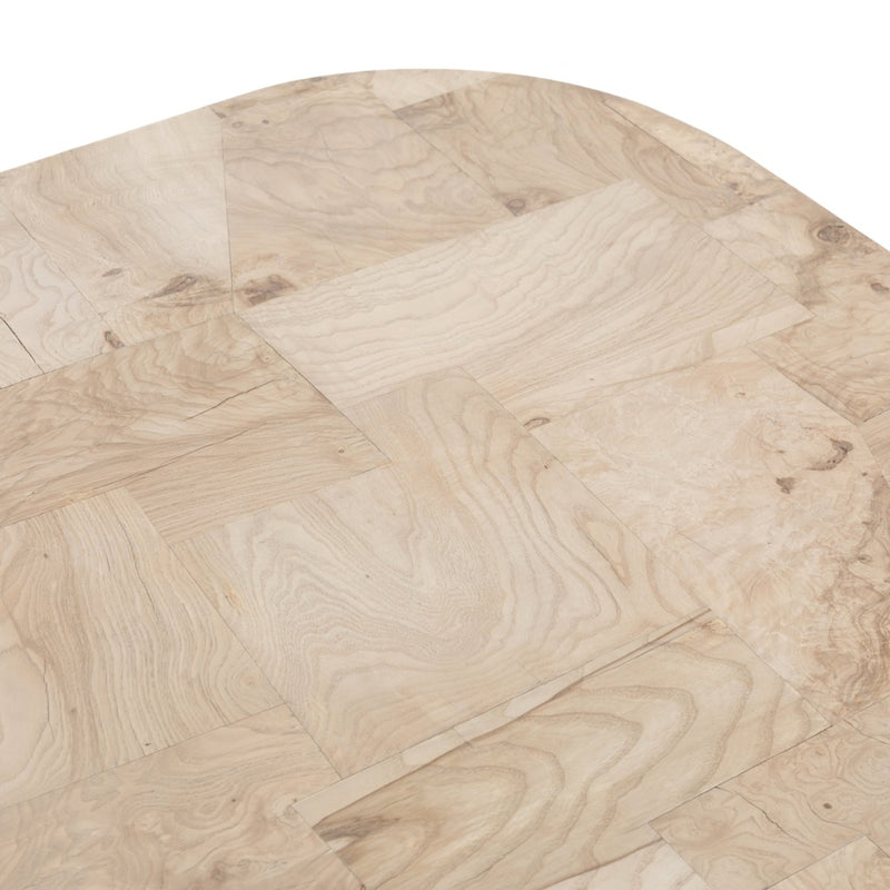 Blanco Coffee Table - Patchwork Detail