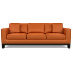 Brooke Leather Sofa by American Leather Bali Marigold