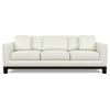 Brooke Leather Sofa by American Leather Capri White