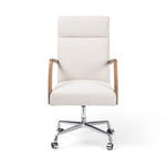 Bryson Desk Chair Knoll Natural Front View Four Hands