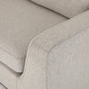 Arm Detail Colt Sectional Sofa - Aldred Silver