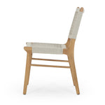 Four Hands Delmar Outdoor Dining Chair Natural Side View