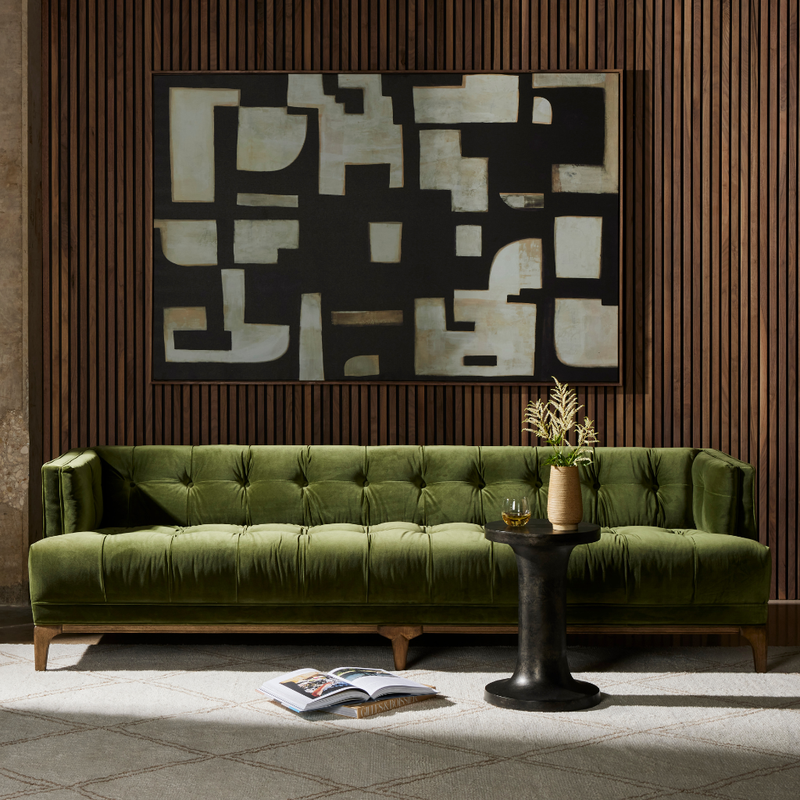 Dylan Sofa by Four Hands Furniture Sapphire Olive