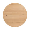 Eaton Drum Coffee Table - Light Oak Resin Top