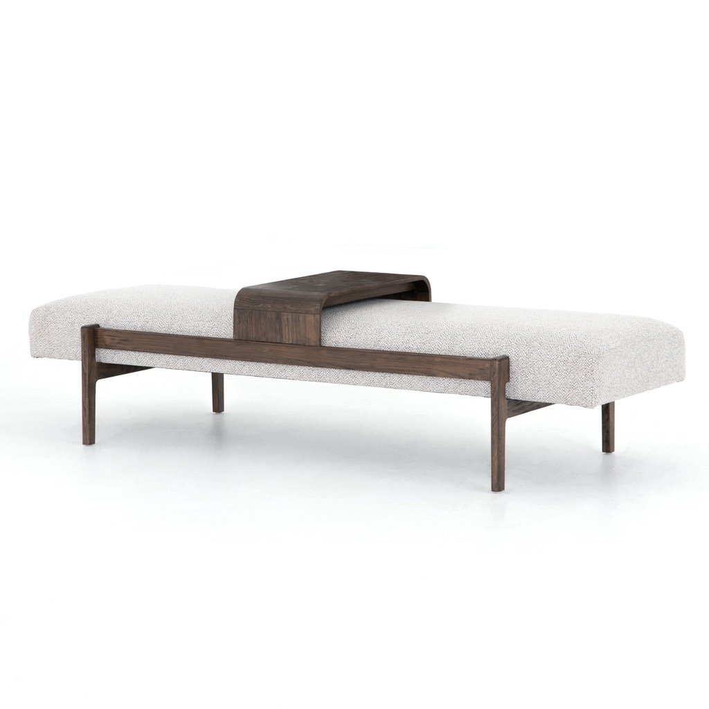Four Hands Fawkes Bench - Vintage Sienna