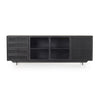 Media Console black front view