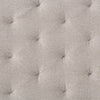 Isle Ottoman Fulci Stone Tufted Fabric 105665-005
