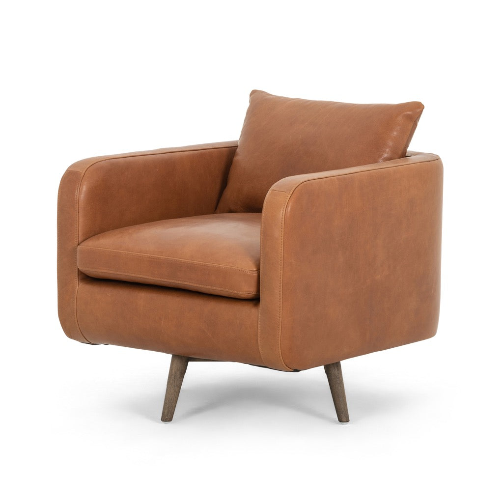 kaya tobacco Kaya Swivel Chair - Haven Tobacco