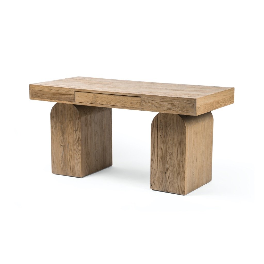 Keane Desk - Natural Parawood | Four Hands