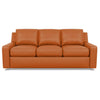 American Leather Lisben Leather Sofa in Capri Sunrise