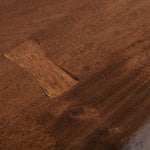 London Loft Wood Slab Table close view of wood