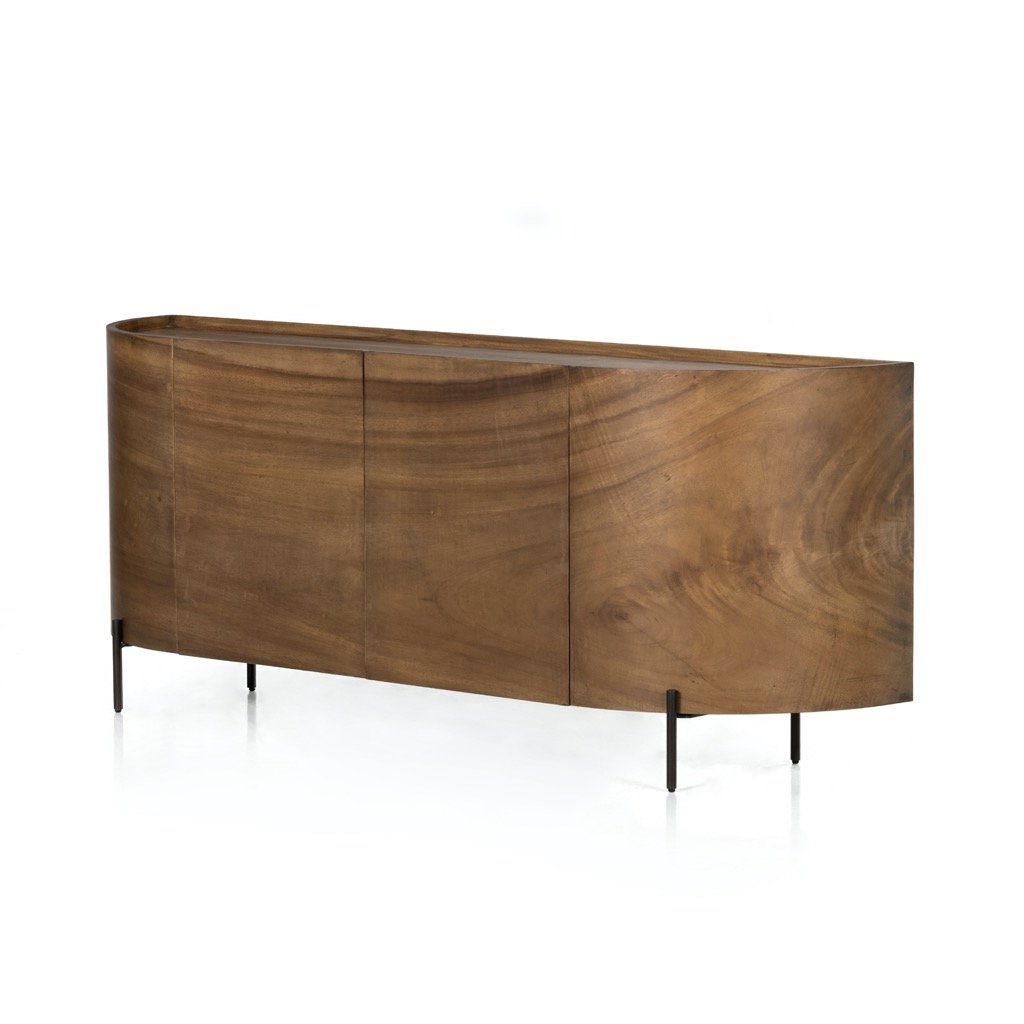 Lunas Sideboard Caramel Guanacaste Four Hands Artesanos Design Collection