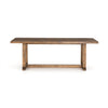Otto Dining Table Honey Pine Front View Four Hands
