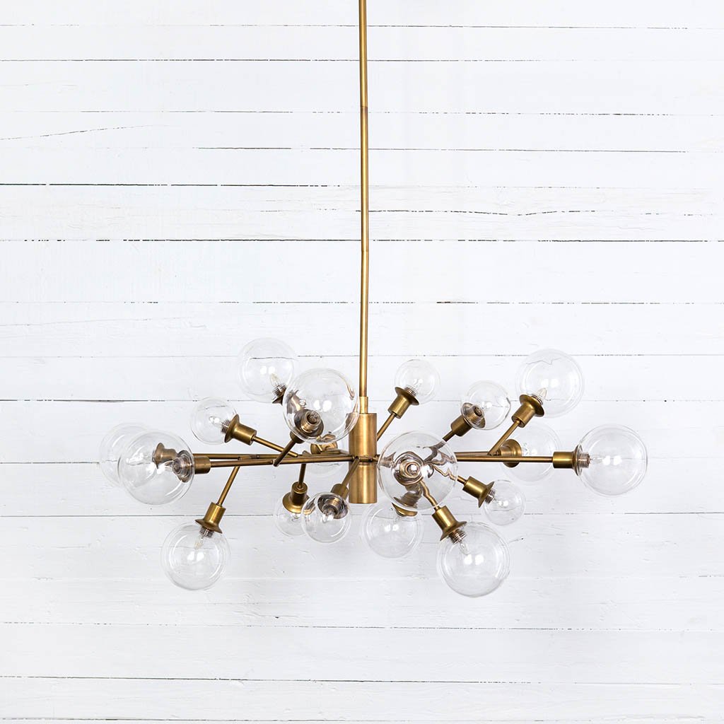 Pellman Matte Brass Chandelier | Four Hands