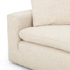 Plume Sofa Thames Cream Performance Fabric Seating 106191-008
