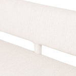 White Upholstered Dining Bench