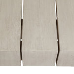 Sonora Outdoor Dining Table Natural Grey Detail