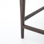 Tyler Stool Four Hands Furniture Chaps Ebony