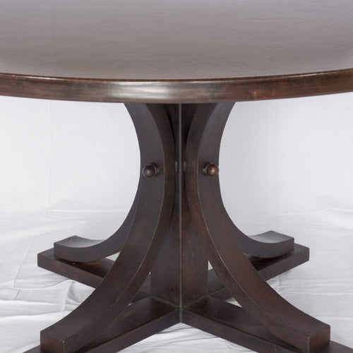 Vestal Copper and Iron Dining Table at Artesanos Design Collection
