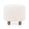 Four Hands Aniston Ottoman Andes Natural Side View 230810-002