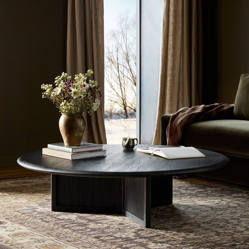 Rosenell Round Coffee Table 249313-001 staged view 