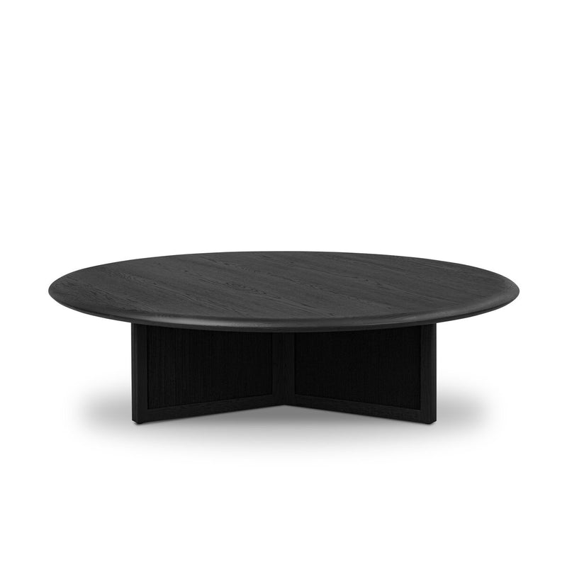 Four Hands Rosenell Round Coffee Table angled view 