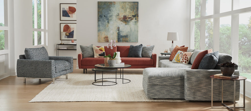 American Leather Living Room Furniture Style Shot