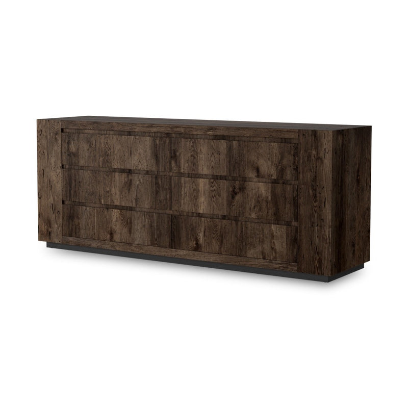 Four Hands Abaso 6-Drawer Dresser angled view 