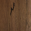 Abaso Large Accent Bench Rustic Wormwood Oak Veneer Detail 239398-001
