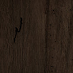 Abaso Media Console Ebony Rustic Wormwood Oak Detail 239400-002