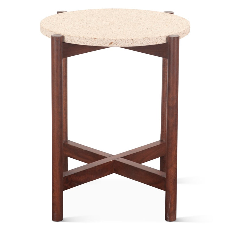 HTD Abstract Side Table side view 