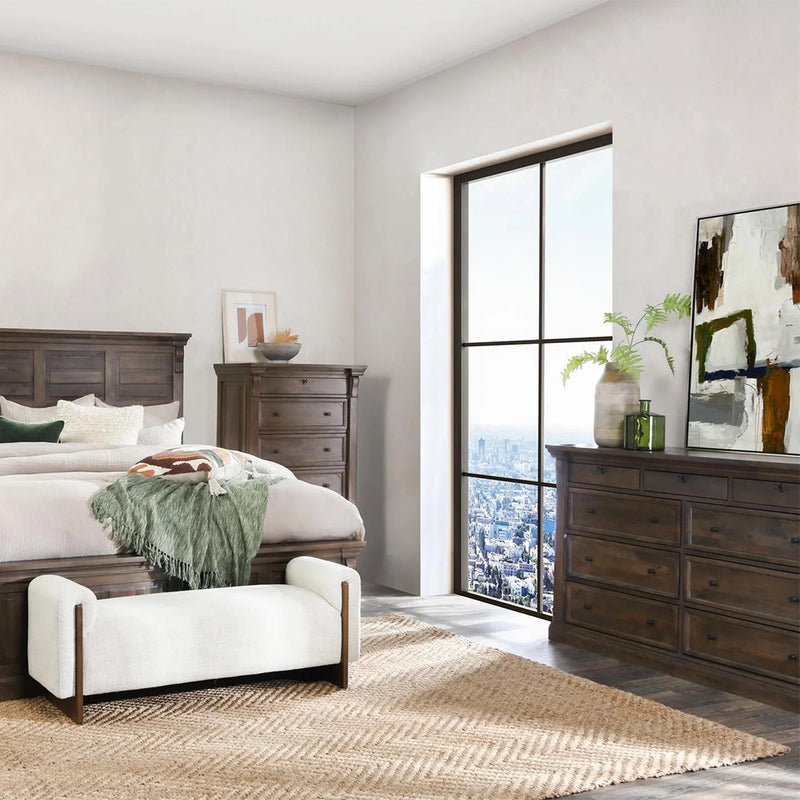 9 drawer dresser brown 9 Drawer Dresser - Brown