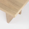 Mercana Aida Dining Table top corner view 