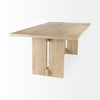 Aida Dining Table 69200 angled side view 