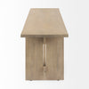 Mercana Aida Dining Bench side view 
