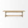 Mercana Aida Dining Bench front view 