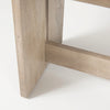 Mercana Aida Dining Bench leg view 