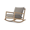 Four Hands Aiken Outdoor Rocking Chair angled view 