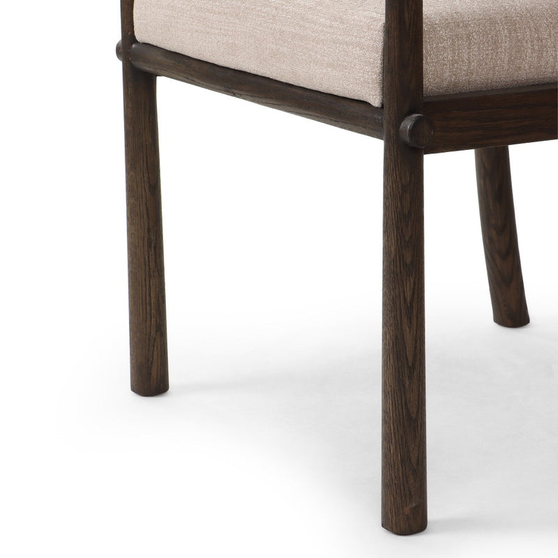 Akiro Dining Armchair 245341-002 leg view