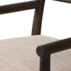 Four Hands Akiro Dining Armchair arm corner view