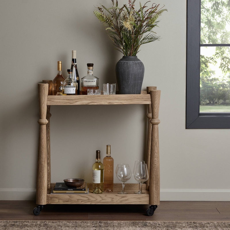 Alamosa Bar Cart Staged View Four Hands