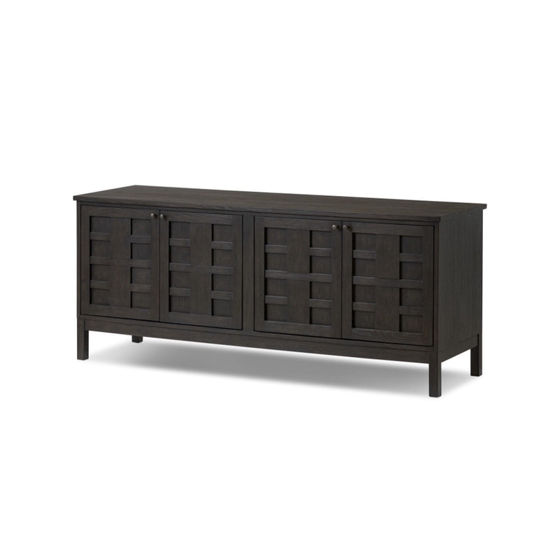 Four Hands Alessio Media Console angled view 
