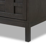 Alessio Media Console 248833-002 leg view 