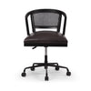 Alexa Desk Chair Sonoma Black Front Facing View 101047-008