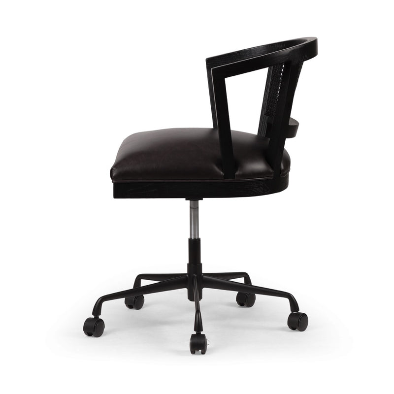 Four Hands Alexa Desk Chair Sonoma Black
