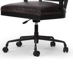 Alexa Desk Chair Sonoma Black Swivel Base Four Hands