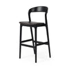Amare Stool Sonoma Black 236401-005 angled view 