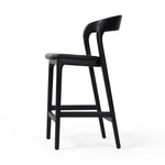 Four Hands Amare Stool Sonoma Black Angled View